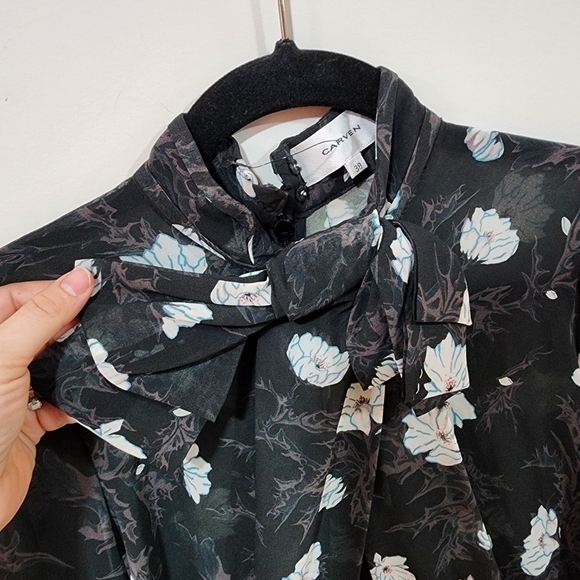 Carven floral print dress, size 38 - Picture 4 of 8